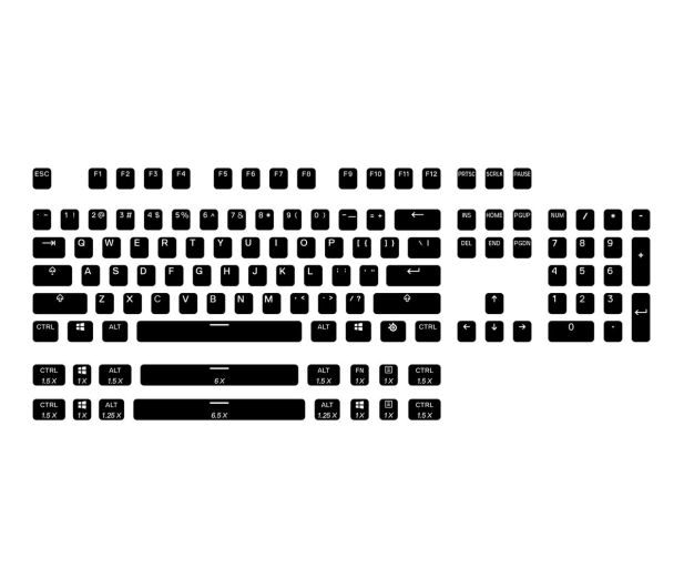 SteelSeries OUTLET - PrismCaps (czarne) - 1485734 - zdjęcie